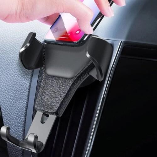 Gravity Car Holder for Phone Air Vent Clip Mount Mobile Cell Stand Smartphone GPS Support for IPhone 12 11 XS X XR Xiaomi