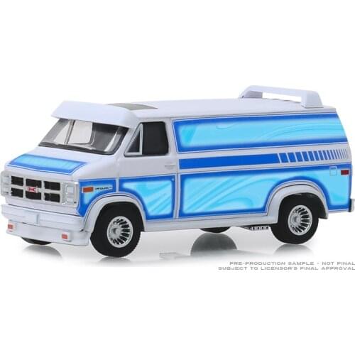 GreenLight 1:64 1983 GMC Vandura Custom Alloy model car Metal toys for childen kids diecast gift