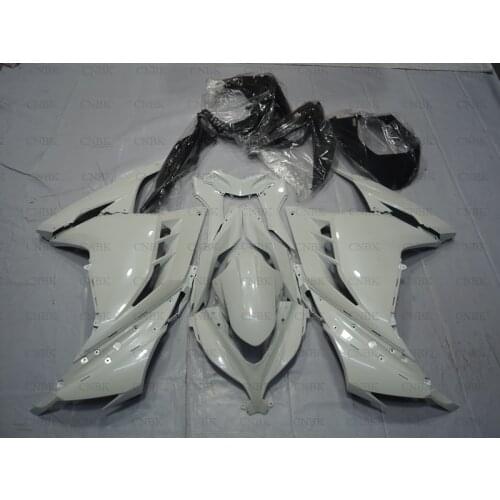 Fairing Kits for Zx300r 2015 Zx300r Full Body Kits 15 16 EX 300 Ninja Plastic Fairings 2013 - 2017 White