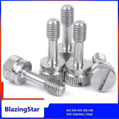 M3 M4 M5 M6 M8 Length 6mm -40mm 304 Stainless Steel Screw Gb839 Slotted Hand Screw Slotted Screw