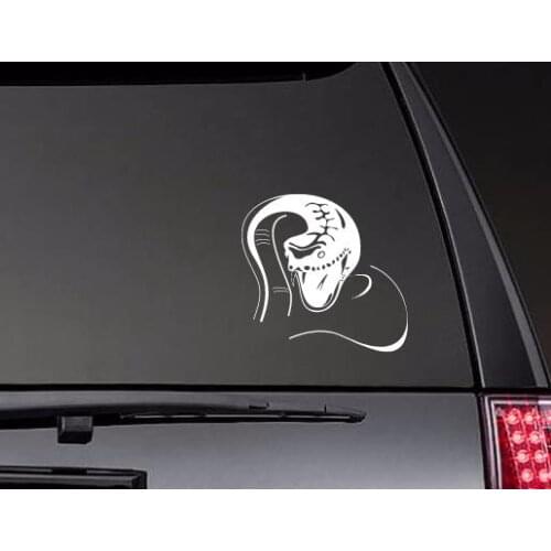 Angry Snake style sticker Die-Cut Car Stickers Truck Vinyl Decals Cool Decoration ZP0657