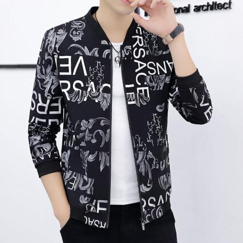 2021 New High Quality New Mens Youth Baseball Clothing Thin Version of Jacket Mens Jacket Long Sleeve Student Coat All Casua