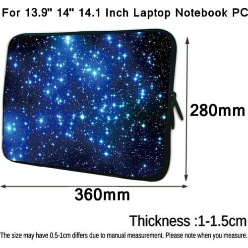 Unisex Carry Zipper Computer Bag 14 Inch Chromebook Case 13.9" 14.1 Inch Laptop Case For Acer Swift 1 Huawei Matebook D14 Shell