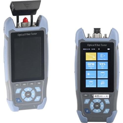 Ethernet tester,Pro mini OTDR fiber optic reflectometer 980rev, used for 64km fiber optic cable Ethernet tester, with 9 function