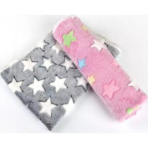 Pet Supplies Star Pattern Pet Blanket Cat And Dog Blankets Seasons Universal Breathable Kennel Mats Cat Litter Mats