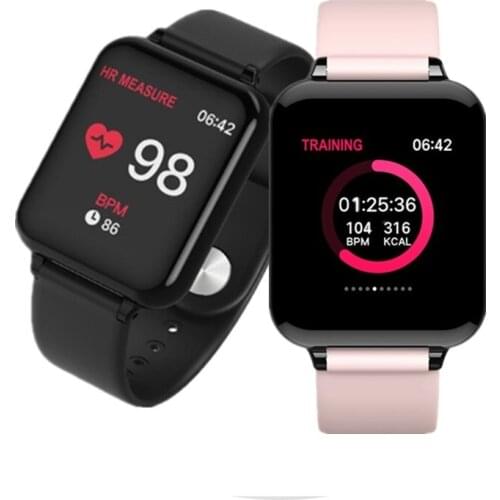 B57 sport watch waterproof Heart Rate Monitor Blood Pressure Functions electronic smartwatch bluetooth for android iphone apple