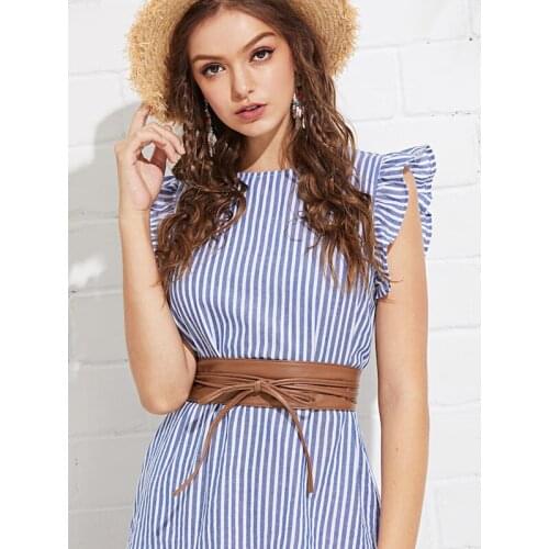 Angry Snake Women Belt Solid Color belt Brown Black Wine Red Long Waist Belt Adjustable Length Soft Belt For Women