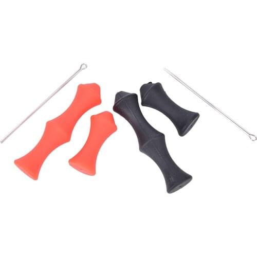 1Set Hunting Archery Target Recurve Bowstring Finger Guard Sever Soft Silicon Bow String Protector Gear Outdoor shooting 2pcs