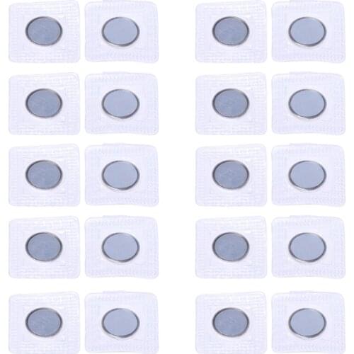 10 Sets Invisible Hidden Sew Magnetic Snap Magnet Fastener For Handbag Clothing D08D