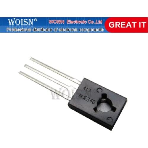 10PCS MJE340 TO-126 MJE350 TO126 plastic NPN transistor new original