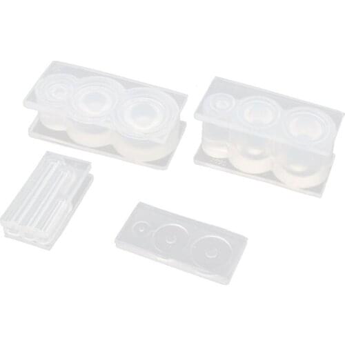 Handmade 3D Mini Milk Tea Cup Bottle Pendant UV Resin Casting Mold Silicone Mold Kit Miniture Food Play Mold Craft Tools W0YA