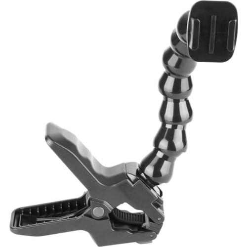 8 Sections Gooseneck Adjustment Jaws Flexible Clamp Clip Mount Holder for GoPro Hero 7 6 5 Action Camera High Quality Mount New