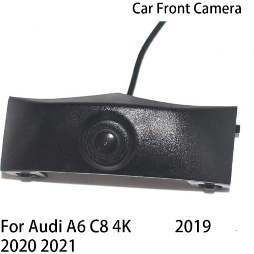 Car Front View Parking LOGO Camera Night Vision Positive Waterproof for Audi A6 C8 4K 2018 2019 2020 2021