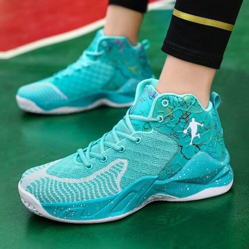 High Quality Basketball Shoes Men Sneakers Boys Basket Shoes Autumn High Top Anti-slip Outdoor Sports Shoes Trainer Women Winter