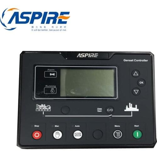 Free Shipping Generator Controller 6110U Diesel Genset ATS