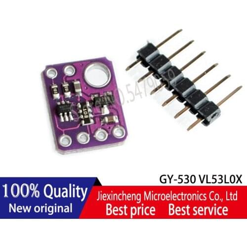 5PCS 1PCS-5PCS GY-530 VL53L0X Laser Ranging Sensor ToF ranging Time-of-flight ranging sensor module New original
