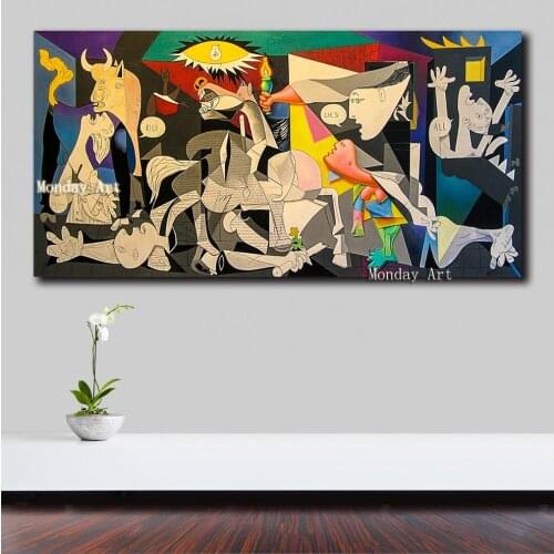 Professional aritsit 100% hand painted Picasso Canvas Painting for Living Room Home Decor Pop Art Modern Wall Art Oil Painting