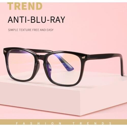 Anti-Blu-ray Propionic high quality square glasses optical frames for men & women anti-radiation glasses