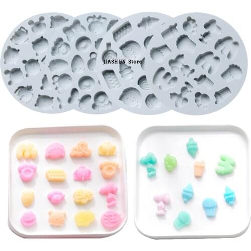 Mini Candy Mold Silicone Chocolate Mold Silicone Molds Silicone Candy Moulds Polymer Clay Molds Fondant Molds Cake Decorating