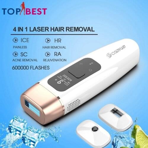 24 Hours Ship Out! Original ICE Cool Permanent IPL Epilator Laser Hair Removal Device For Body Bikini Face Underarm
