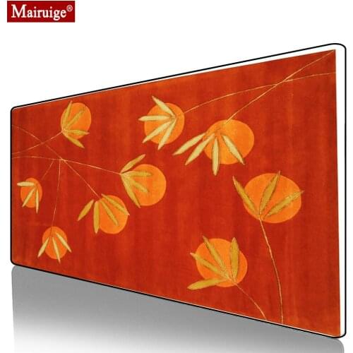 Persian Rug Red Mouse Pad XXL Gamer Desk Mat Moroccan Carpet Large Keyboard Pad Computer PC Gaming MousePad 90x40cm/70x30cm