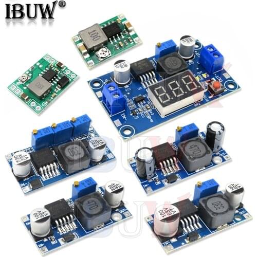 3A Adjustable DC-DC LM2596 LM2596S MP1584EN MINI360 input 4V-35V Output 1.23V-30V dc-dc Step-down Power Supply Regulator module