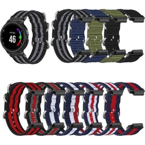 For Garmin Forerunner 235 Band Nylon Strap Bracelet For Garmin Forerunner 220/230/235/620/630/735XT/235Lite Accessory