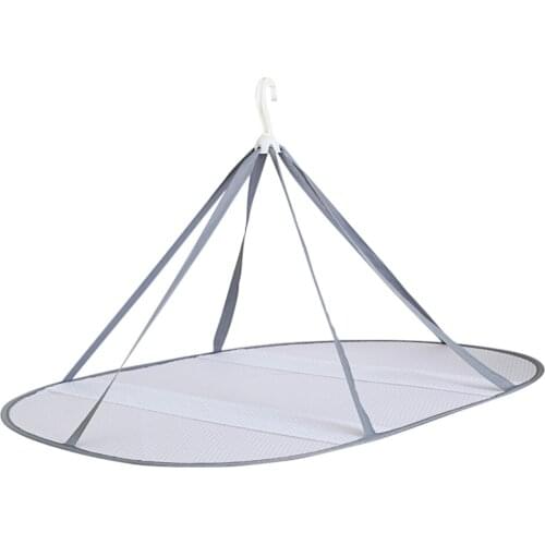 Mesh Clothes Hanging Dryer Abrasion Resistant Sweater Drying Basket Racks Hanging Clothes Laundry Net Mesh Basket Dryer Net