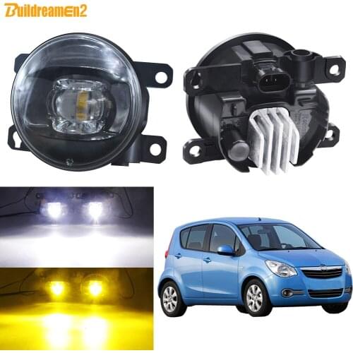 LED Fog Light Assembly Car Front Bumper Fog Lamp Daytime Running Light H11 12V For Opel Agila (B) (H08) Hatchback 2008-2015