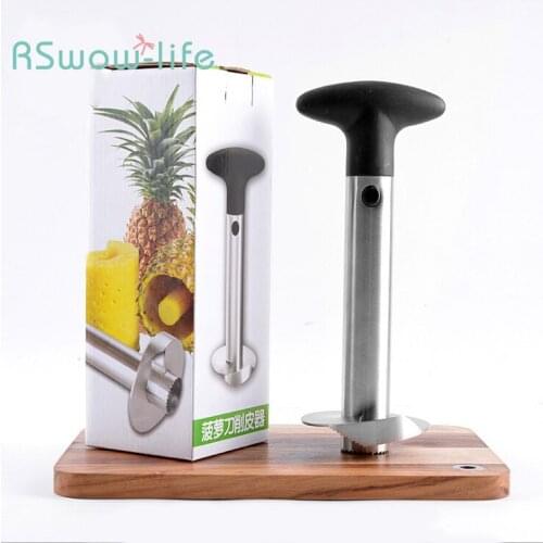 Thick Stainless Steel Pineapple Knife Pineapple Core Extraction Meat Peeler Household Kitchen Supplies