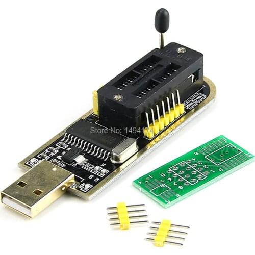 WQScosea Q8S-57 USB Programmer CH341A Series Burner Chip 24 EEPROM BIOS Writer 25 SPI LCD Flash USB to TTL with Software Driver