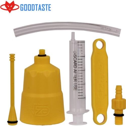 Bicycle Hydraulic Brake Bleed Tool Kit For goodtaste xod Series Disc Brake System Use Mineral Oil Brake EZmtb M315 oiling tools