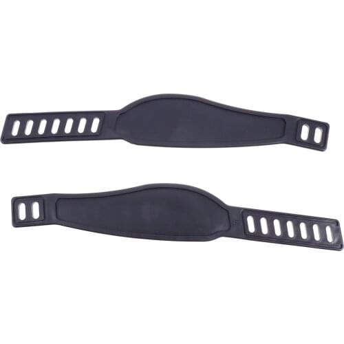 2 Pcs Exercise Bike Pedal Straps Adjustable Spinning Straps Gym Accessories