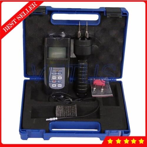 MC-7828P 0-80% Digital Tobacco Moisture Meter for wood fiber materials Tester Analyzer soil Moisture Content Testing Equipment