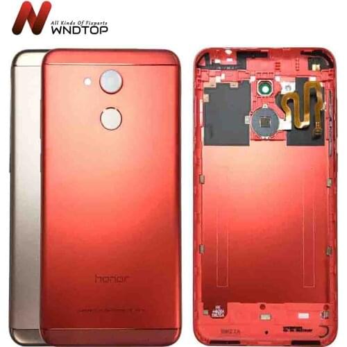 For Huawei V9 Play Back Battery Cover Door Rear Housing Case Honor 6C Pro Battery Cover AL00/AL10 Housing With Fingerprint