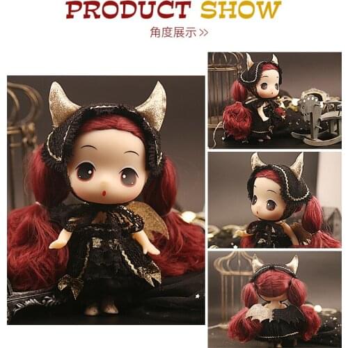 Ddung little devil model demon wings dark 18cm ddung doll dress up confused doll