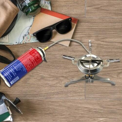 New High Quality Picnic Camping Stove Split Converter Connector Gas Tank Adapter Outdoor Tripod Gas Stove Connector 2021