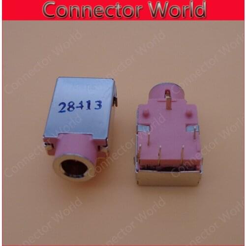 Original New Audio Interface Microphone interface Socket for Lenovo Samsung ASUS DELL HP mobile phone headphone jack 6-PIN