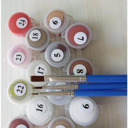 Paint by Numbers for Adult DIY Paint by Number Kits for Kids Beginner on Canvas DU55