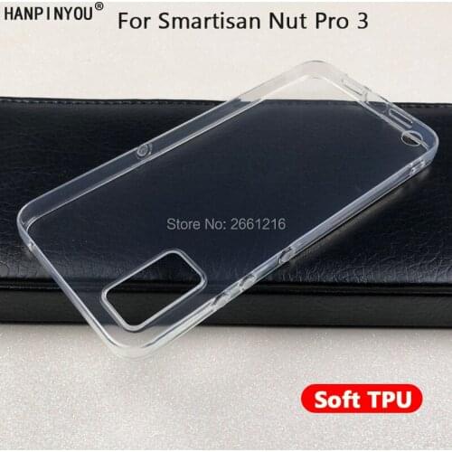 For Smartisan Nut Pro 3 Pro3 6.39" Ultra Thin Soft TPU Silicon Gel Transparent Camera Protect Case Back Cover