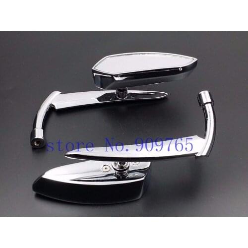 Universal Motorcycle Rearview Mirrors For Harley Yamaha Kawasaki Honda Suzuki KTNChopper Crusiers Touring