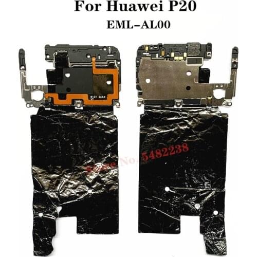 100% Original For Huawei P20 EML-AL00 Motherboard Cover Mainboard WIFI Antenna Receiver Cover Frame Replacement For P20