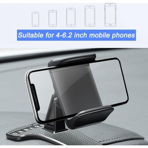 Car Dashboard Mobile Phone Holder For Car Dashboard Sun Visor Rearview Mirror 360 Degree Universal GPS Navigation Bracket