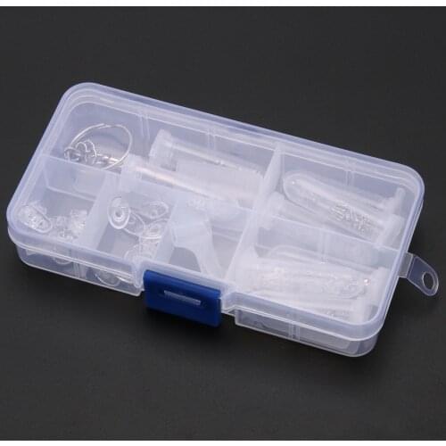 2020 Optical Glasses Repair Kit Eyeglass Repair Screws Tool Box Eyeglass Sunglasses Screw Nut Nose Pad Assortment Set