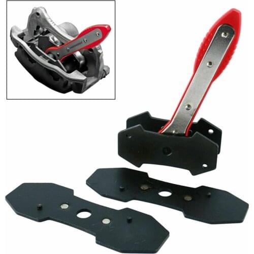 Pushing The Caliper Back To Allow Plenty Of Room To Install Brake Pads Ratcheting Piston Spreader Press Tool Caliper Spreader