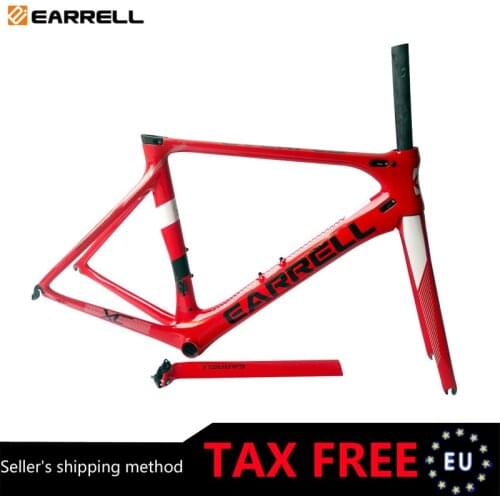NEW carbon fiber road frame Di2&Mechanical racing bike carbon road frame fork seatpost headset carbon road bike