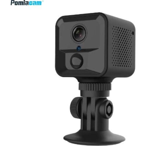 MINI Wearable IP Camera S9 with HD 1080P resolution, H.265 efficient video compression support infrared WIFI