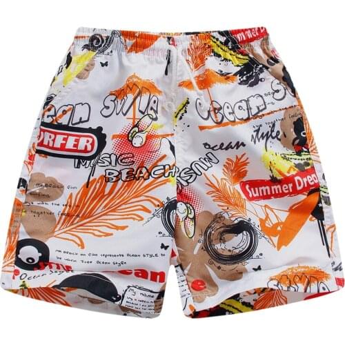 Beach shorts board shorts for boy Polyester 100% 100 cm to 150 cm BSG28