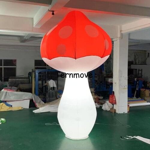 Advertising Mushroom Inflatable Customized Inflatable Mushroom Model lighting inflatable flower model