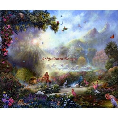 Needlework for embroidery DIY DMC High Quality - Counted Cross Stitch Kits 14 ct Oil painting - The Breath of Life